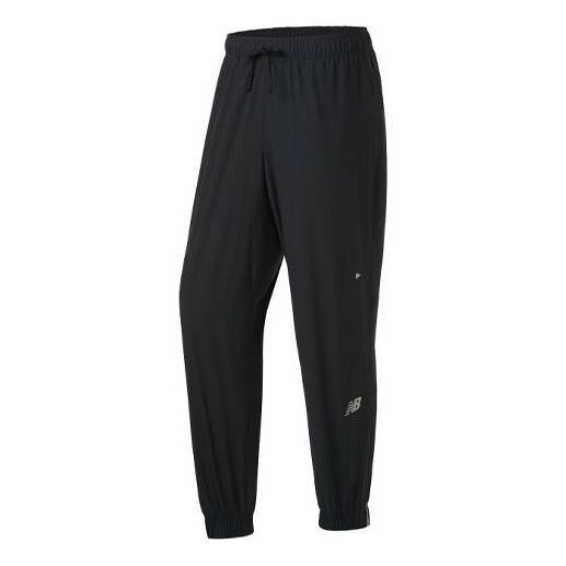 

Штаны спортивные ударопрочные беговые тканые штаны New Balance, черный