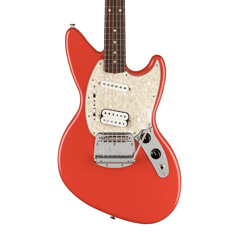 

Электрогитара Fender Artist Series Kurt Cobain Jag-Stang Rosewood Fiesta Red