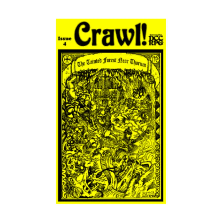 

Журнал #4 "The Tainted Forest Near Thorum", Crawl! Fanzine (DCC RPG)