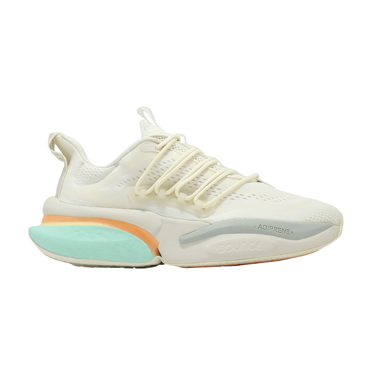 

Кроссовки adidas AlphaBoost V1 'Off White Semi Flash Aqua', кремовый