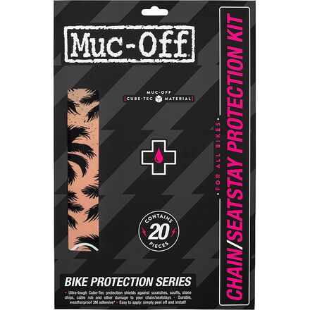 

Комплект защиты нижних перьев Muc-Off, цвет Day of the Shred/Black