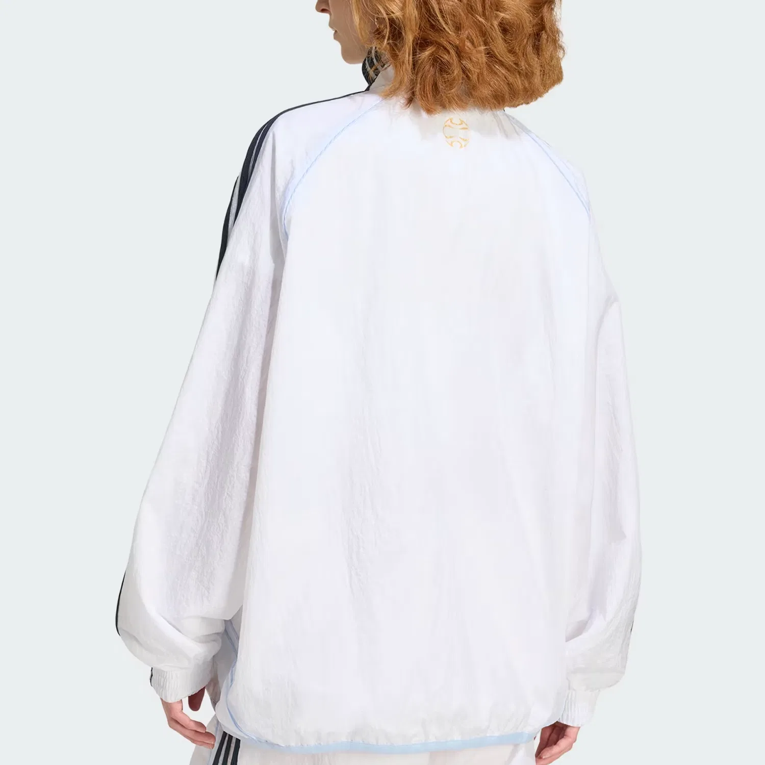 Куртка TEAMGEIST 2.0 TRACKTOP Adidas белая — фото 4