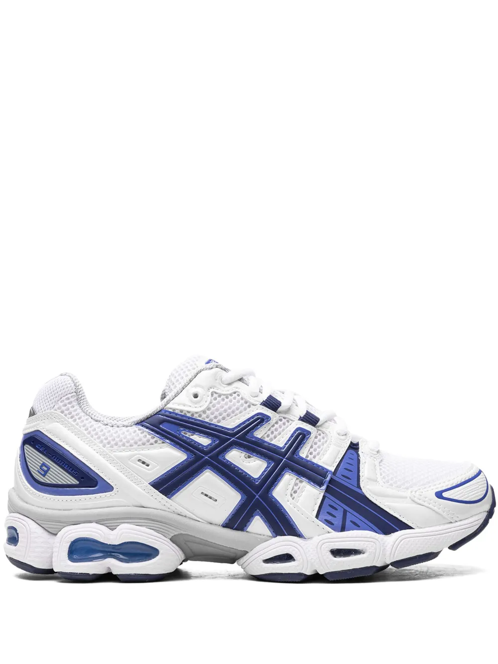 

Кроссовки Gel-Nimbus 9 White/Indigo Blue ASICS, белый