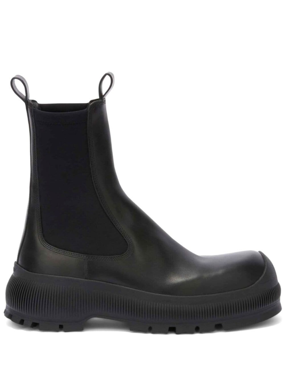 Jil Sander ботинки с тисненым логотипом, черный