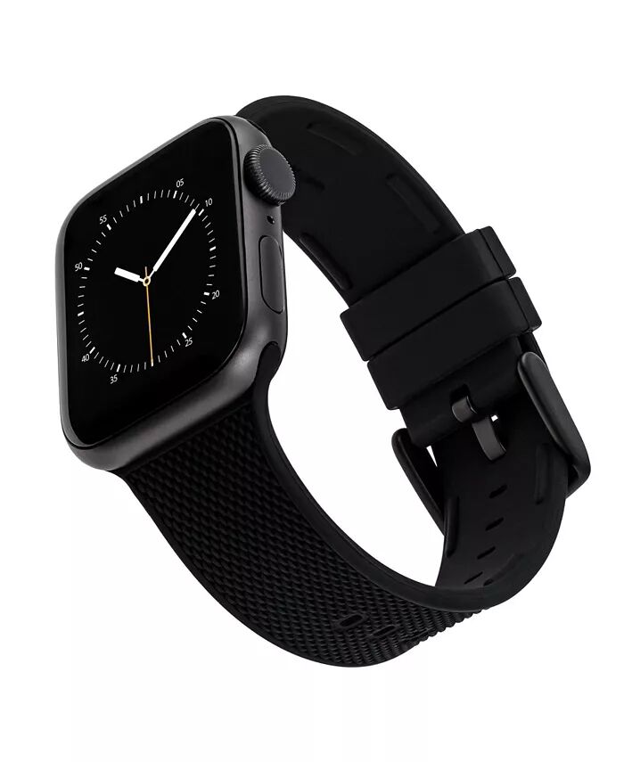 

Черный тканый силиконовый ремешок, совместимый с Apple Watch 42/44/45/Ultra/Ultra 2 Withit, черный