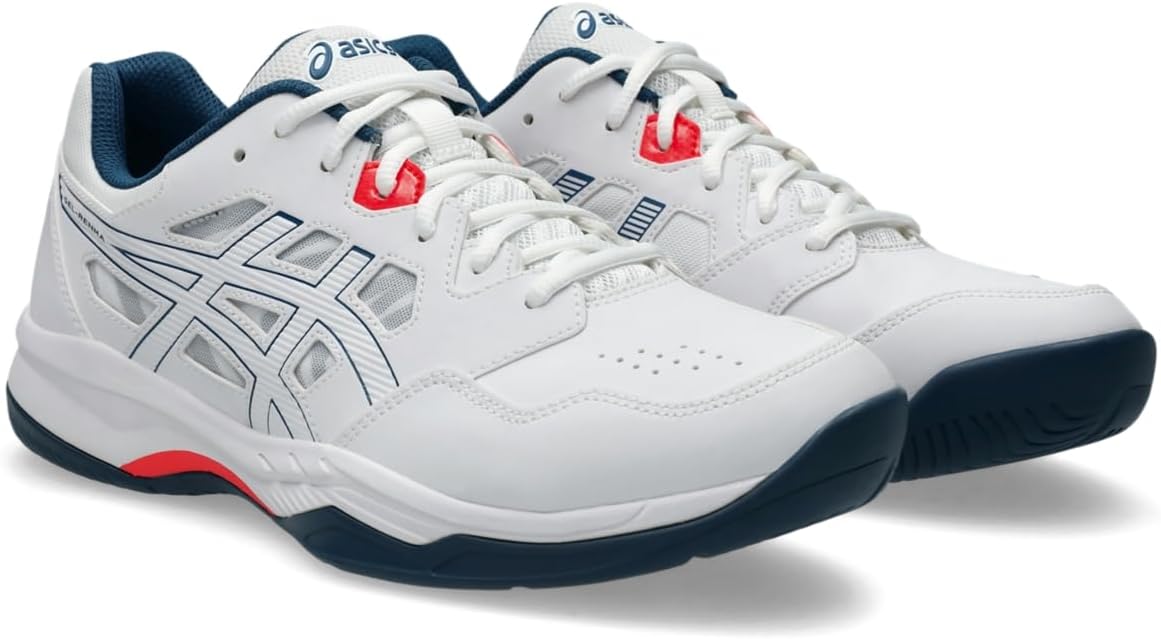 Мужские кроссовки для пинг-понга Asics Gel-RENMA, белый/синий — фото 2