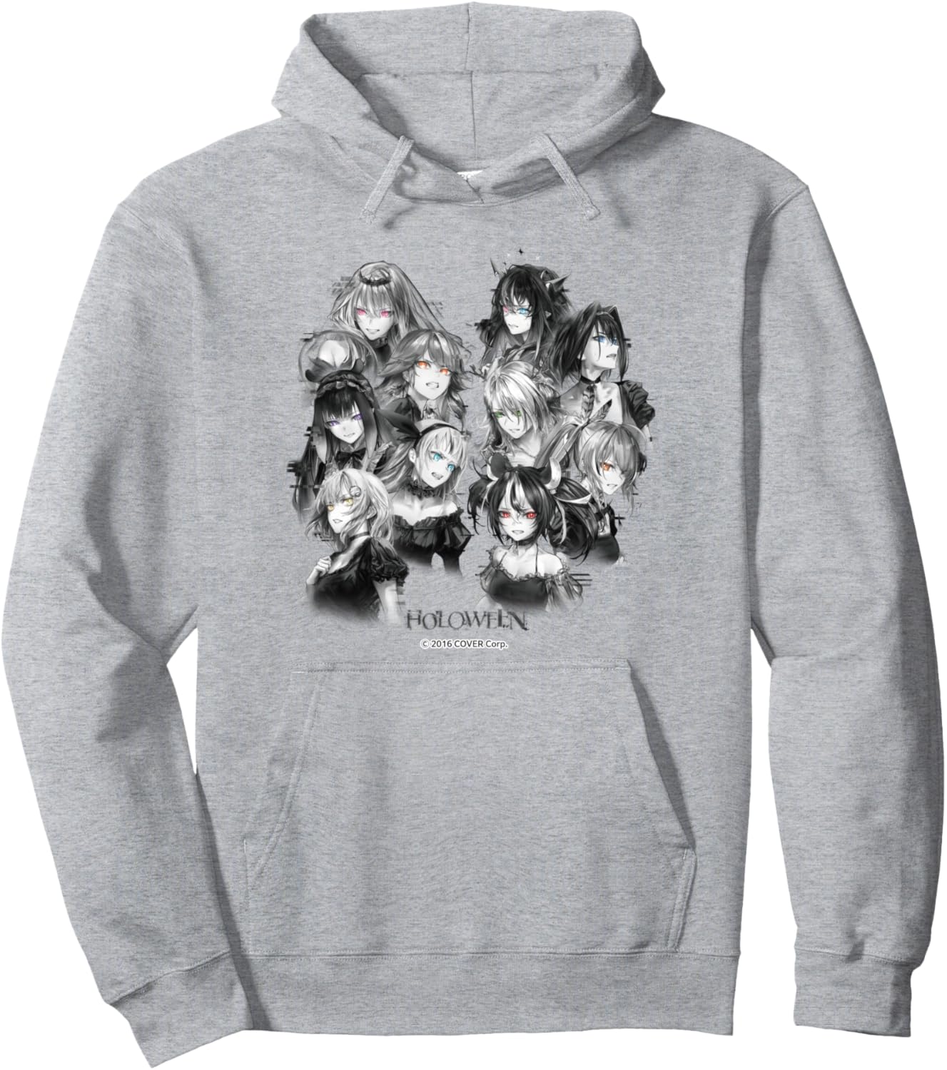 

Худи holoweEN 2022 (серый), серый Hololive Production