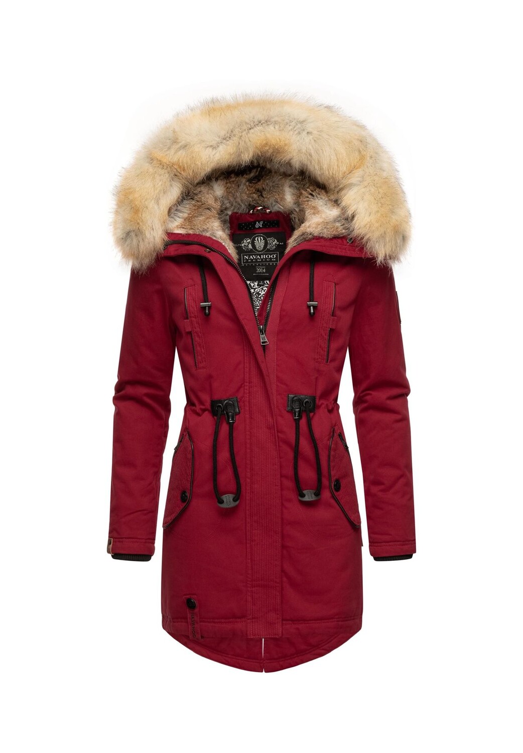 

Зимнее пальто Бомбии NAVAHOO, цвет Blood Red