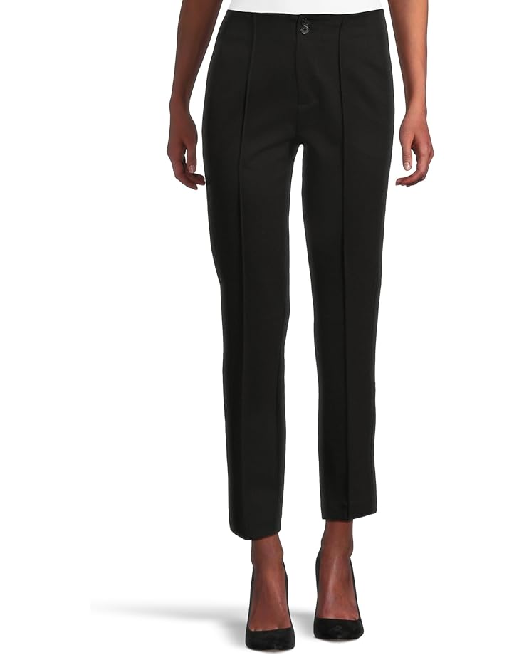 

Женские брюки Liverpool Los Angeles Petite Mid-Rise Double Button, Black