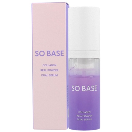 

Collagen Real Powder Dual Serum 30,6 г - интенсивно укрепляющая двойная сыворотка с коллагеном So Base