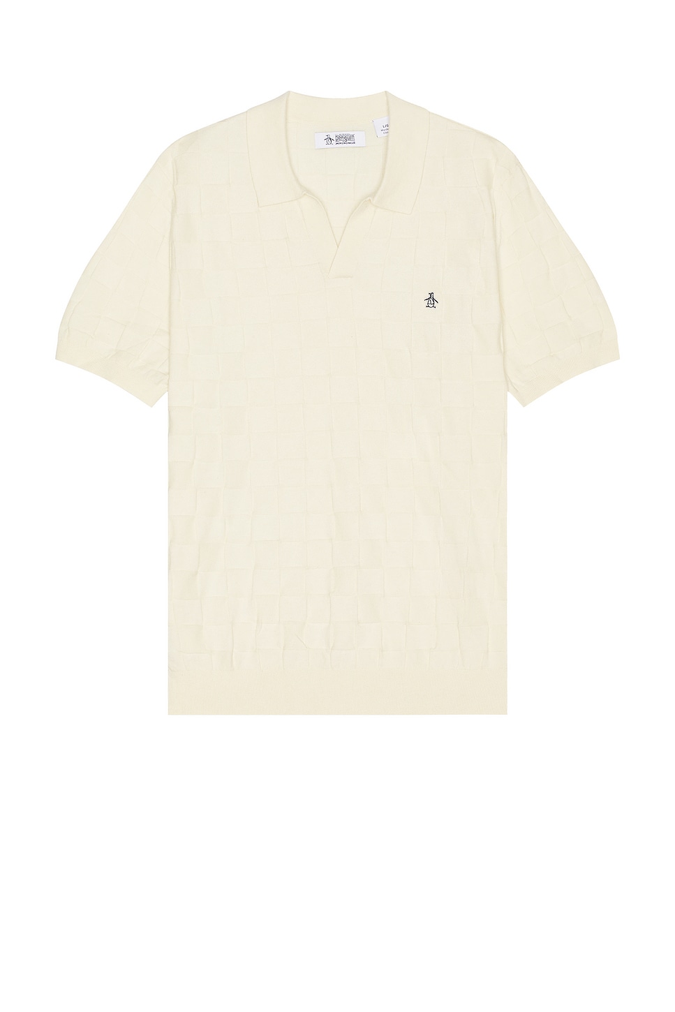 

Джемпер поло с жаккардовым воротником Original Penguin, birch