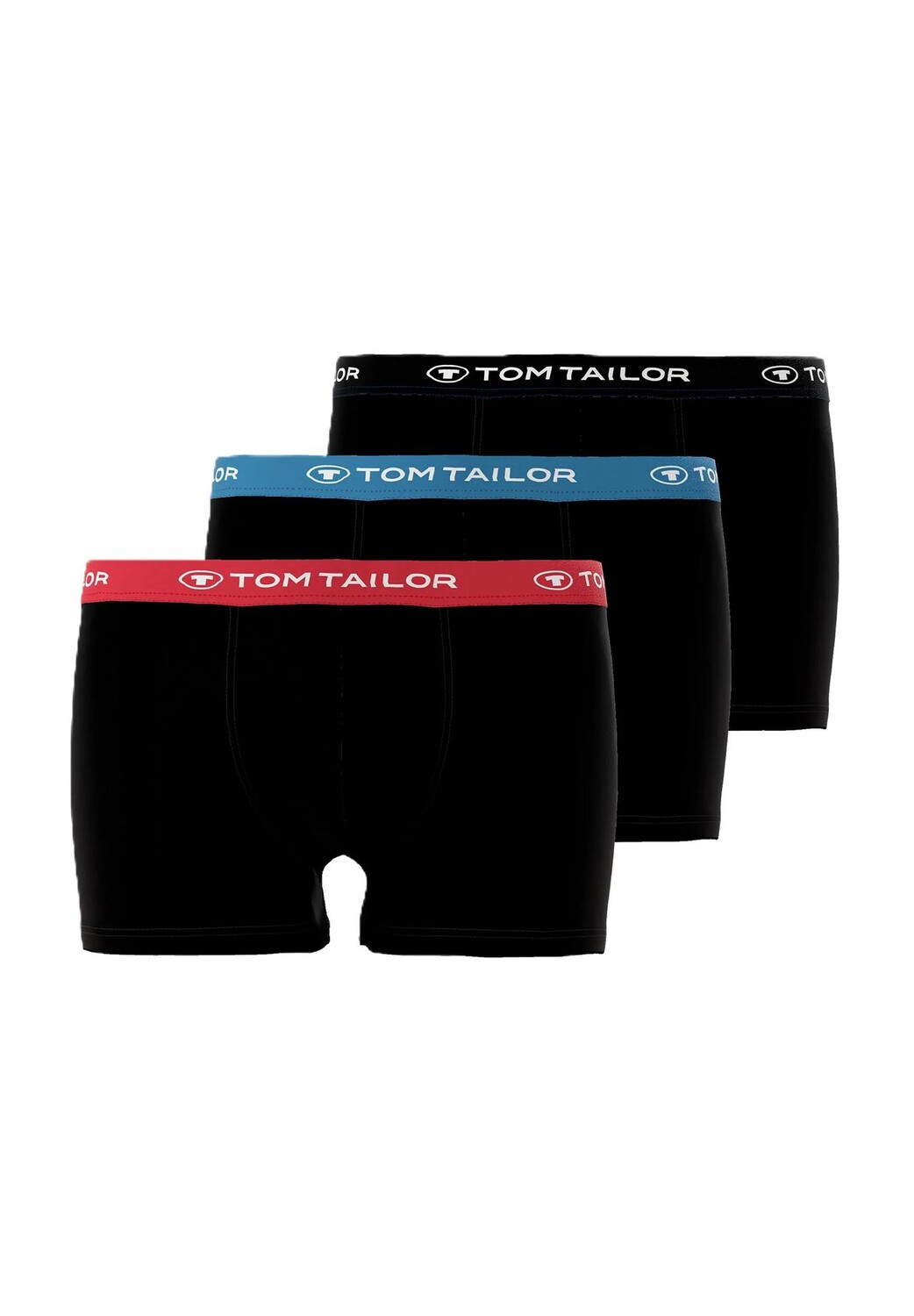 

Брюки, 3 шт, пояс с логотипом, мужские TOM TAILOR, цвет 990 Dark Black