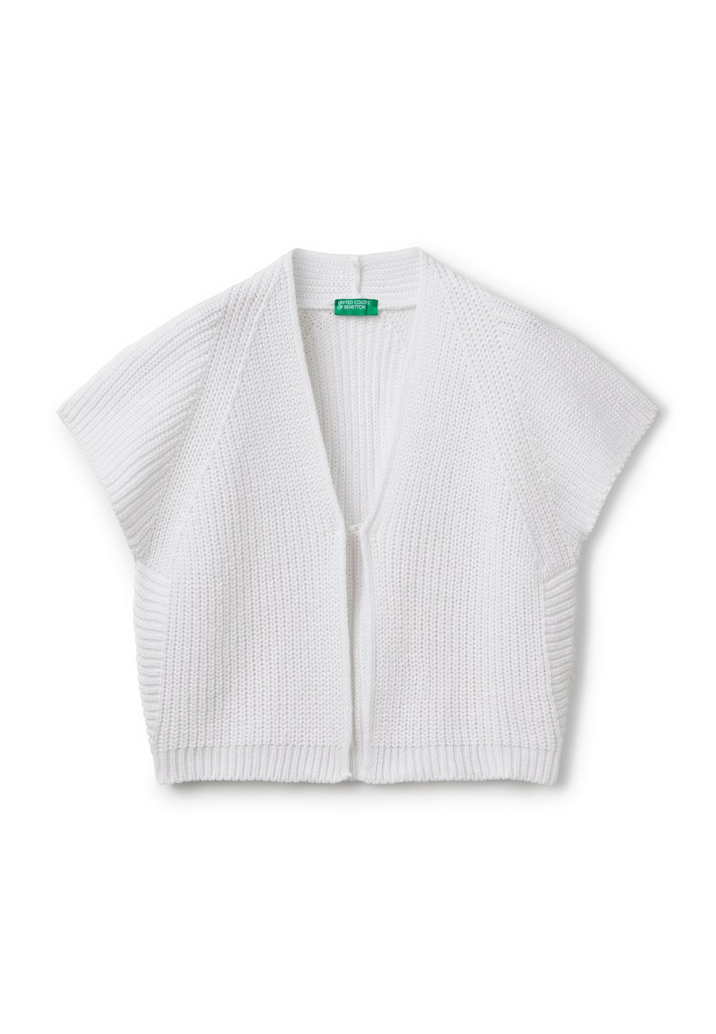

Кардиган SHORT SLEEVE United Colors of Benetton, белый