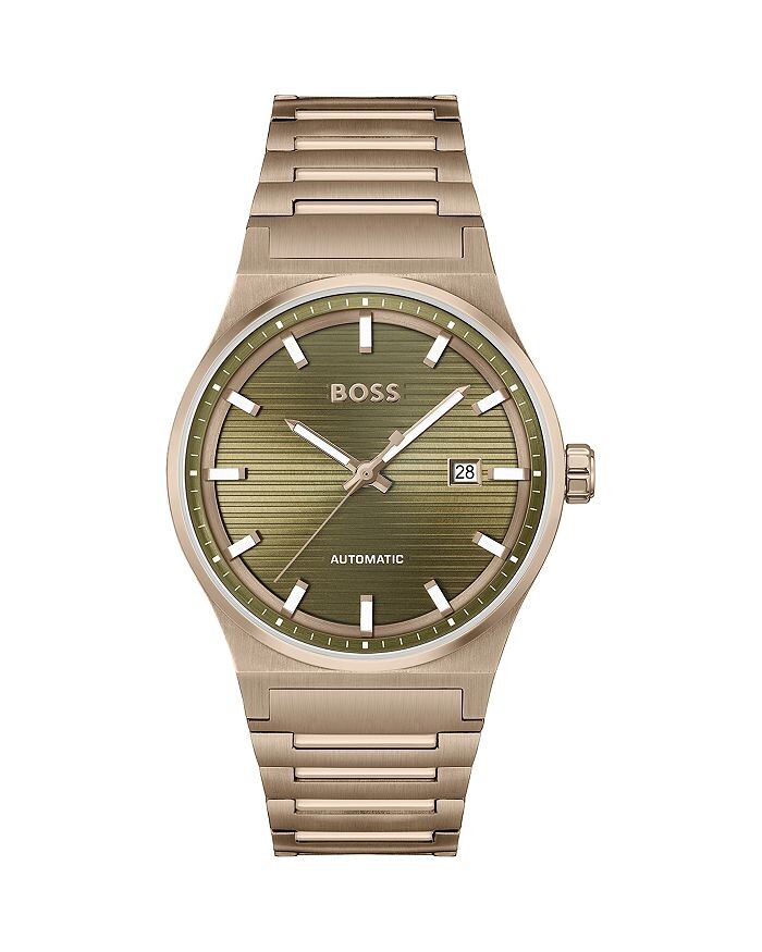 

Автоматические часы BOSS Hugo Boss Candor, 41 мм, зеленый