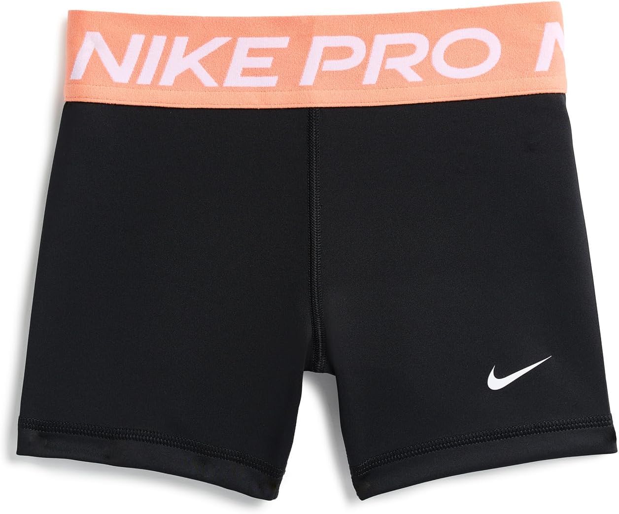 

Шорты Nike Kids Pro Shorts, цвет Black/Apricot Agate/White