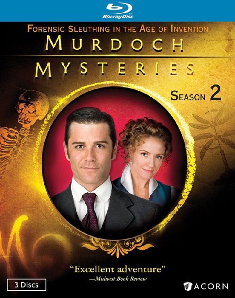 

Диск Blu-ray Murdoch Mysteries: Season 2 (3Pc) / [Box Set] (Ws Dol Box) (BLU-RAY)