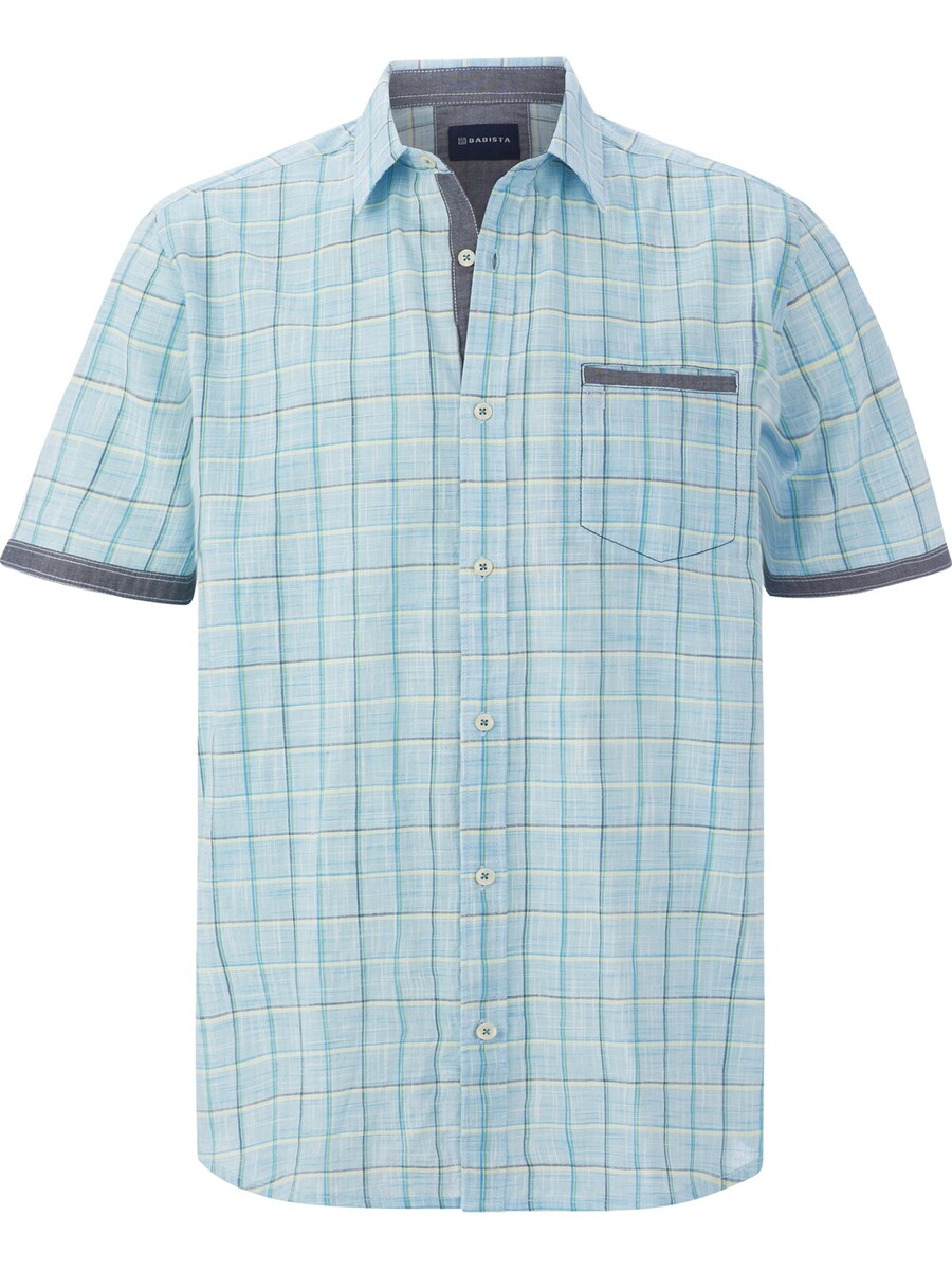 

Рубашка обычного кроя на пуговицах BABISTA, цвет Turquoise/Light blue
