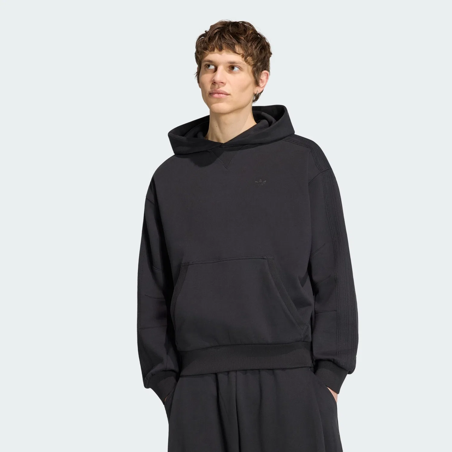 Толстовка Adidas Originals Premium Essentials черного цвета — фото 2