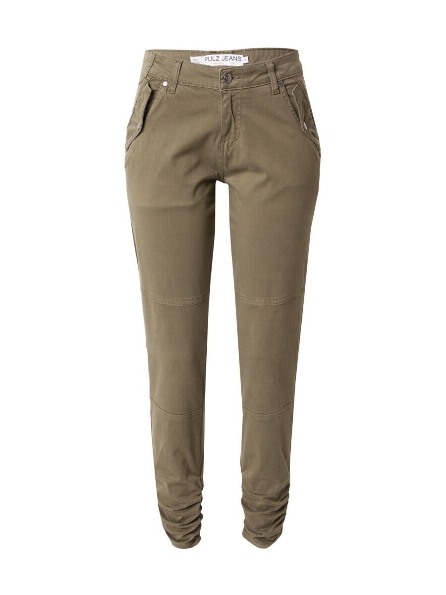 

Тканевые брюки PULZ Jeans Slim fit Pants FAYLINN, цвет umbra