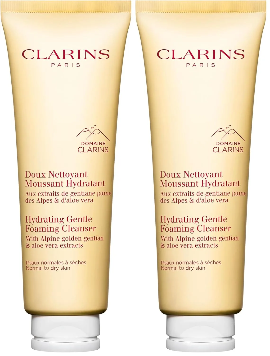Увлажняющая пенка для умывания Clarins | Очищает, успокаивает и смягчает кожу | Содержит алоэ вера для усиления увлажнения | Без мыла | Без SLS | Для нормальной и сухой кожи