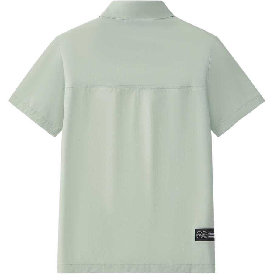 FILA KIDS Рубашка SS25 Extremely Gray Green Teenagers — фото 3