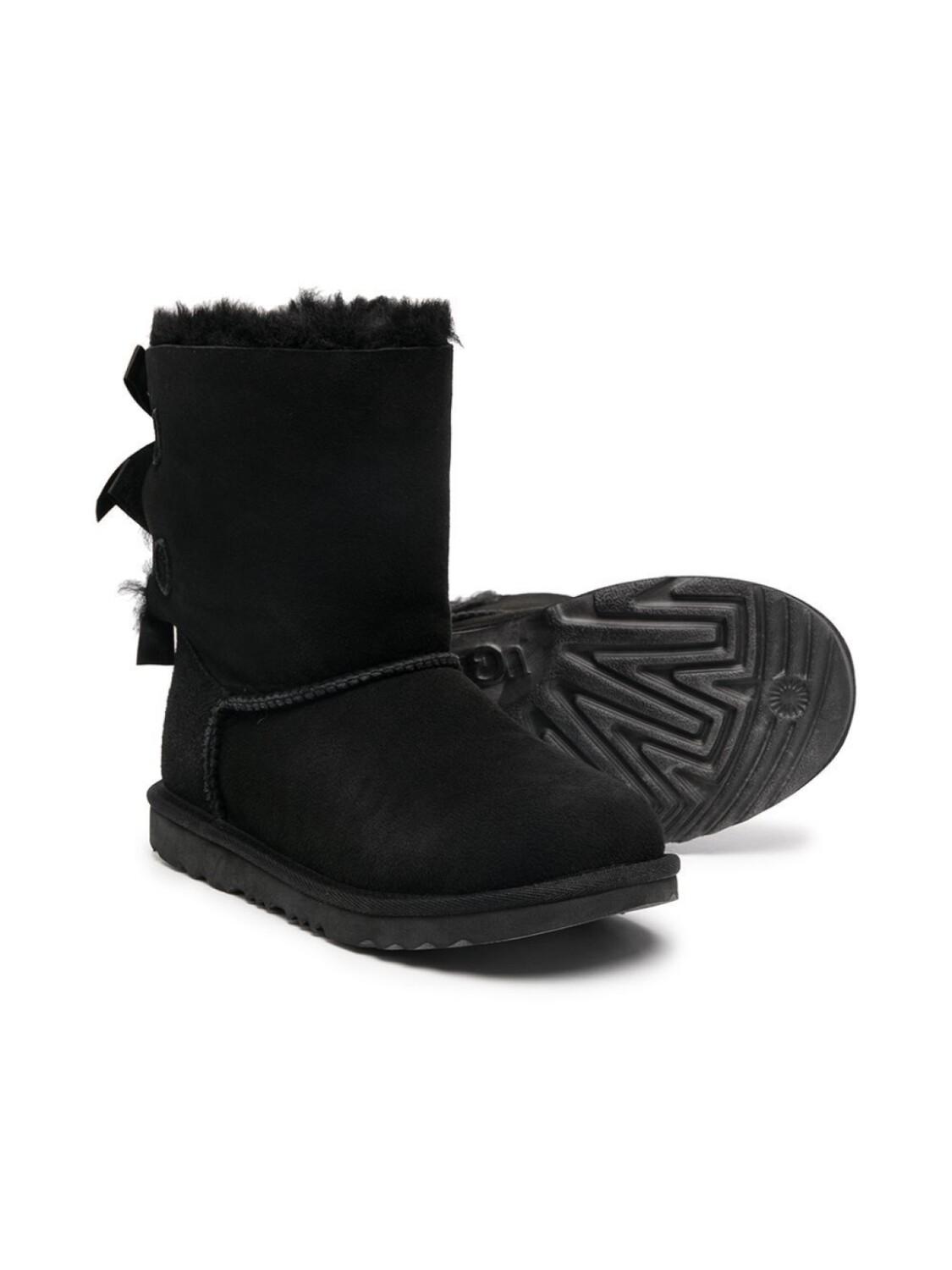 Ботинки без застежки UGG Kids, черный — фото 2