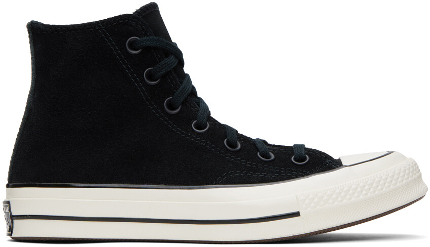 

Черные замшевые кроссовки Chuck 70 Converse, Черный, Черные замшевые кроссовки Chuck 70 Converse