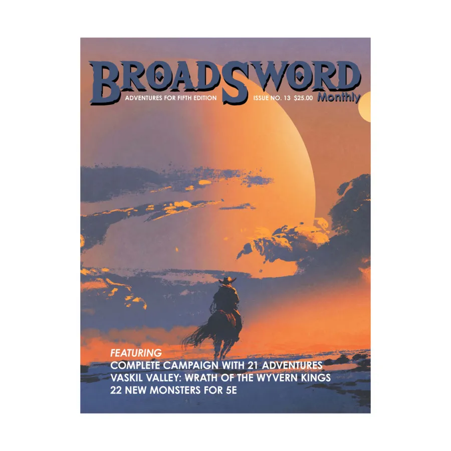 

BroadSword Monthly #13, BroadSword Monthly, мягкая обложка