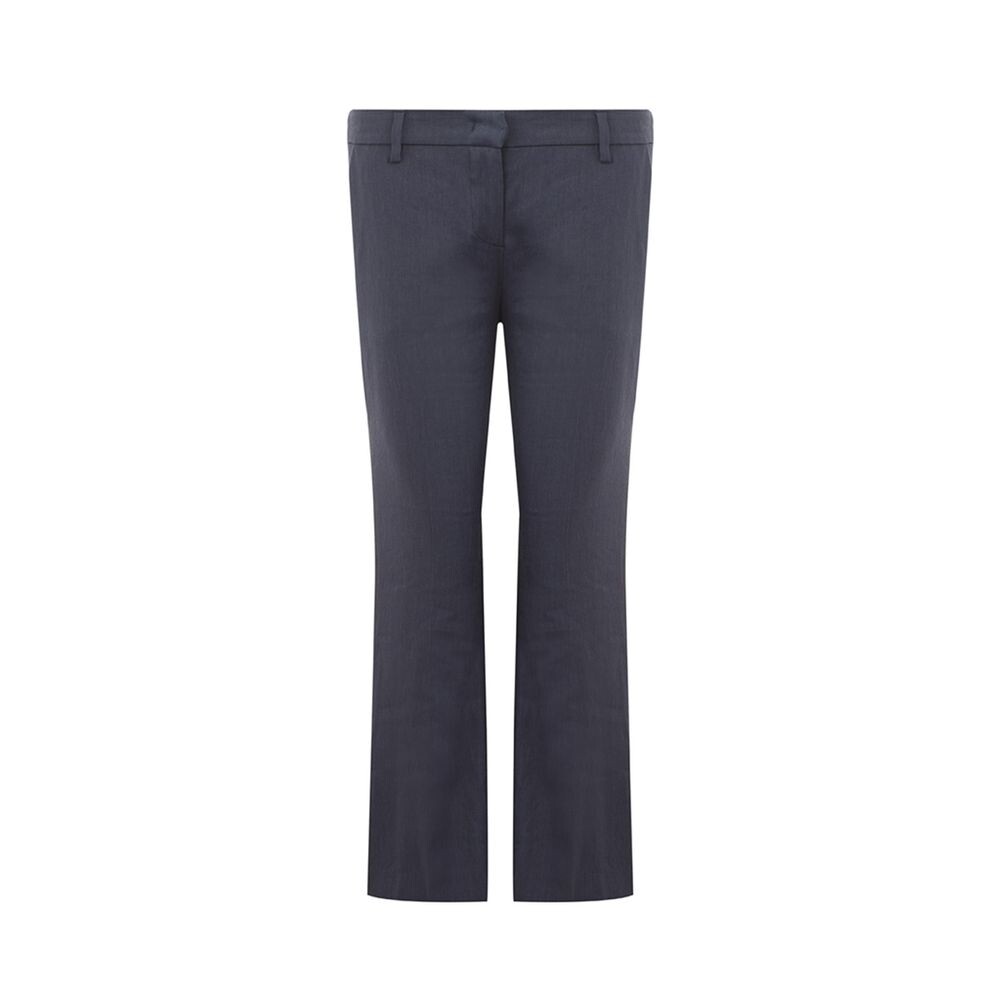

Шикарные синие льняные брюки Lardini