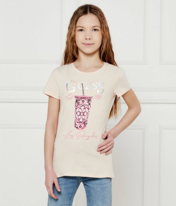 

Футболки Regular fit Guess, оранжевый