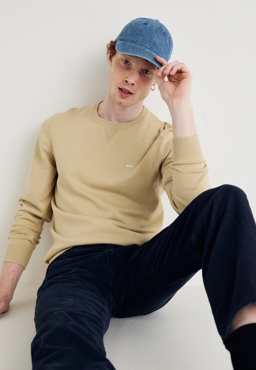 

Брюки 555 RELAXED STRAIGHT Levi's®, темно-синий деним