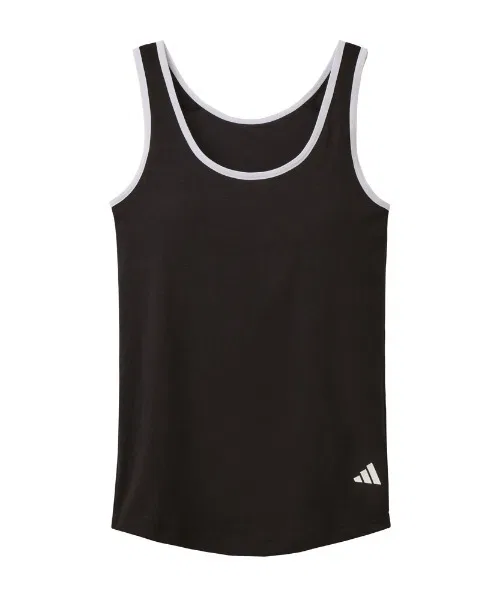 Танк топ adidas для девочек, чёрный