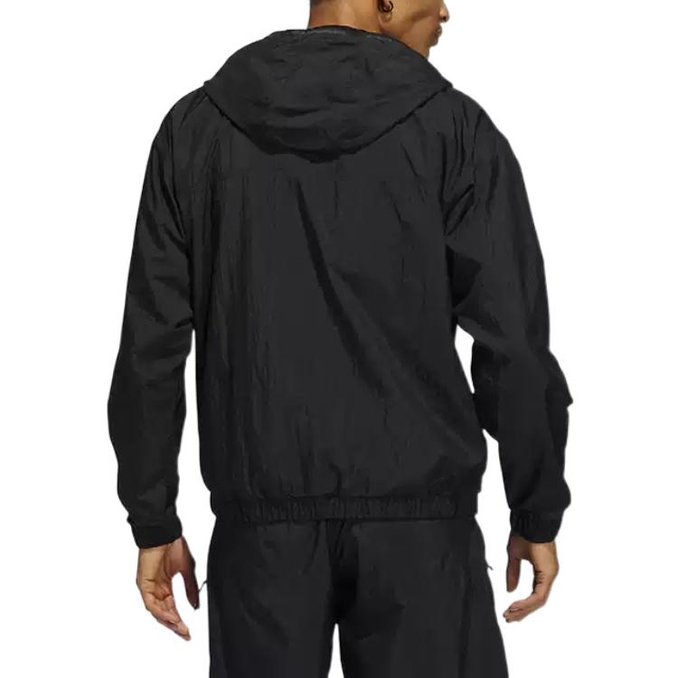 Ветровка adidas originals Skateboarding Anorak Windbreaker 'Black' HA1278, черный — фото 3