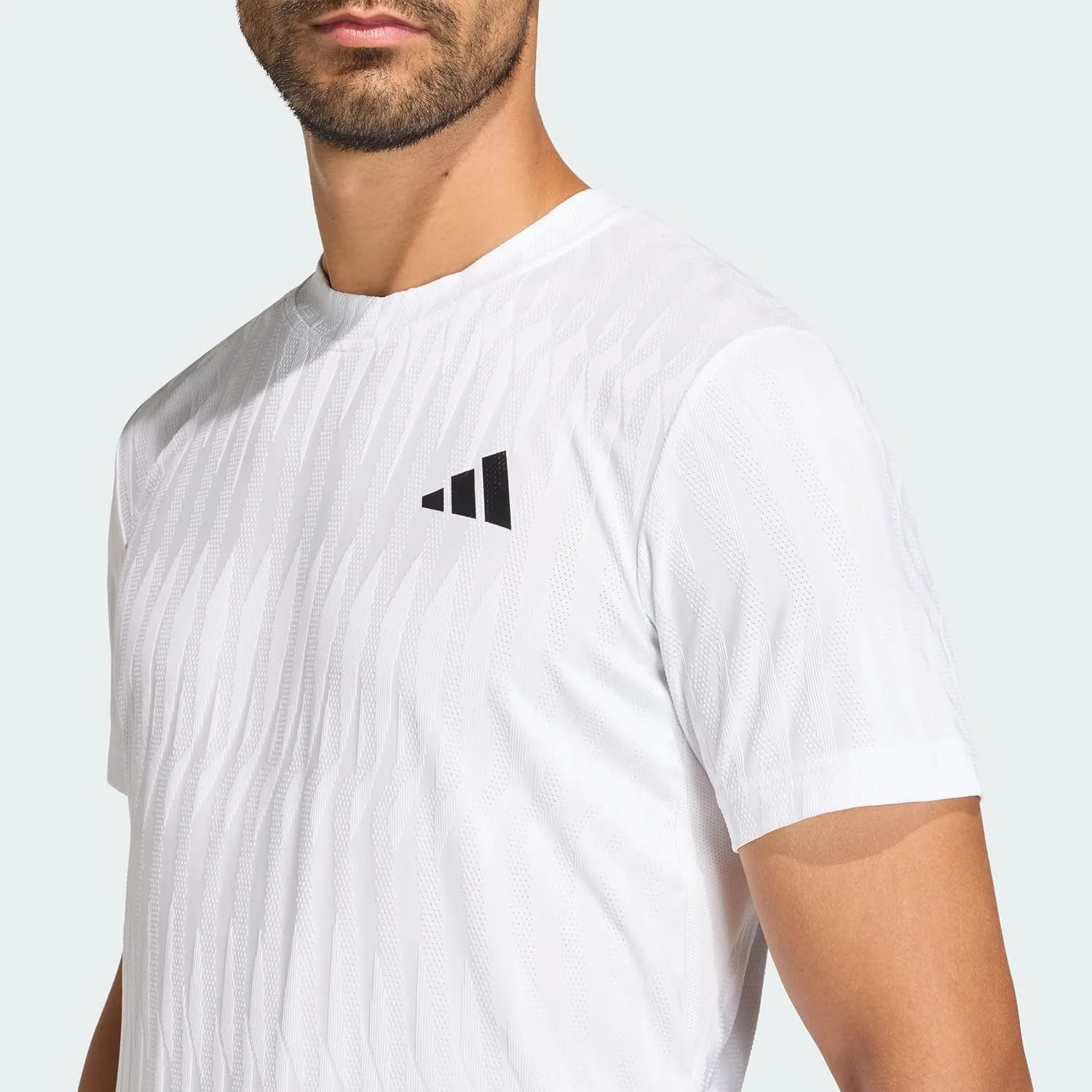 Футболка adidas Men's Tennis Climacool+ Airchill Freelift — фото 2