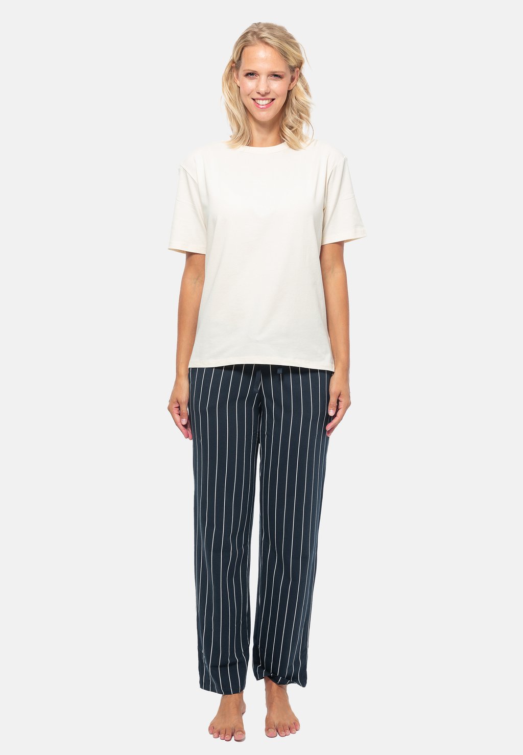 

Пижамный комплект SET - Pyjamas Schiesser, кремовый