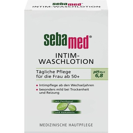 

Sebamed Лосьон для интимной гигиены pH 6,8 для зрелых женщин