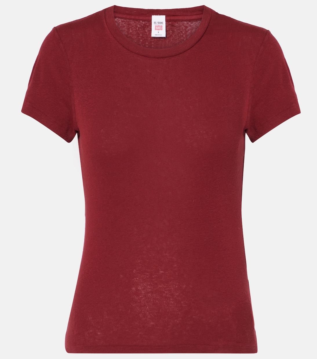 

Футболка из хлопкового джерси для малышей 90-х годов Re/Done, Currant