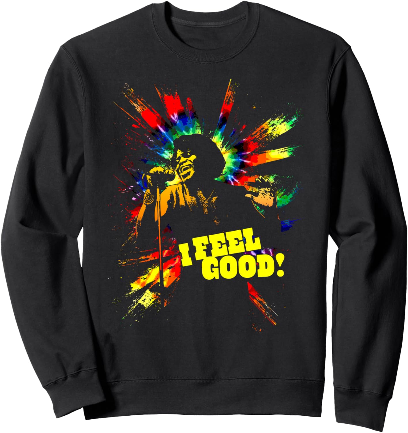 

Толстовка James Browneye Feel Good Color Burst, черный