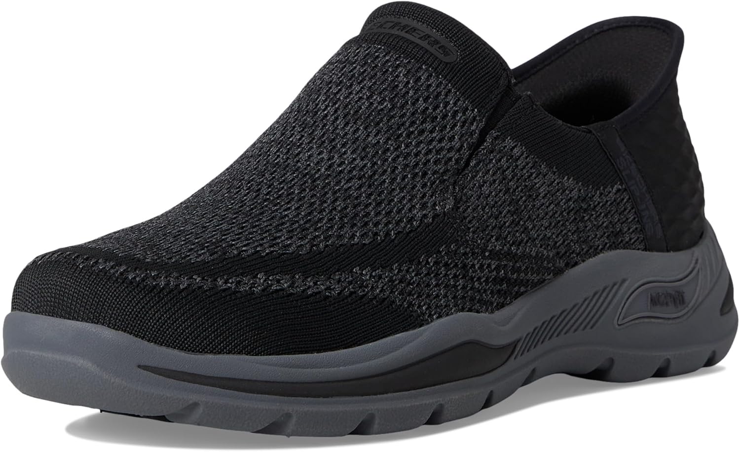 Кроссовки Skechers Mens Arch Fit Motley - Atlee, черный — фото 2