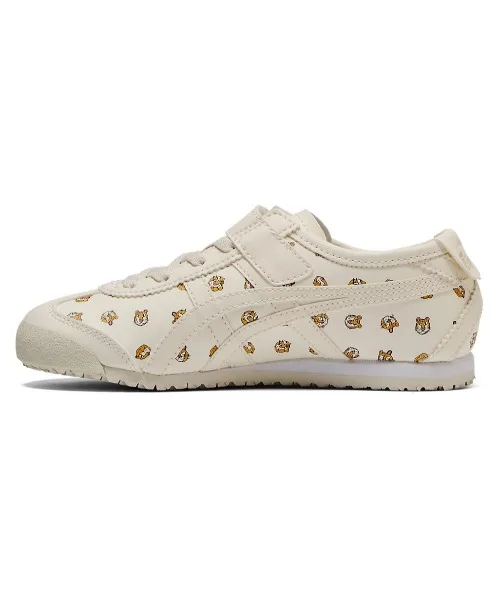 Кроссовки для детей с графикой Onitsuka Tiger MEXICO 66 KIDS cream — фото 4