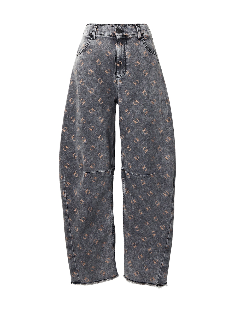 

Мешковатые джинсы 10Days Western, Black Denim