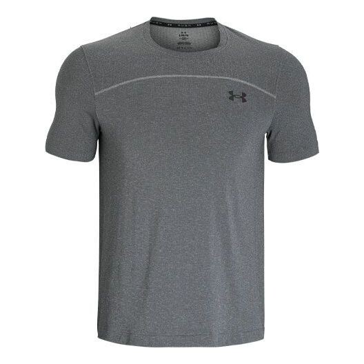 

Футболка vanish elite seamless wordmark t-shirt 'grey' Under Armour, серый