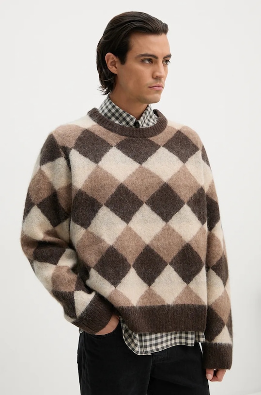 

Шерстяной свитер Won Hundred, коричневый