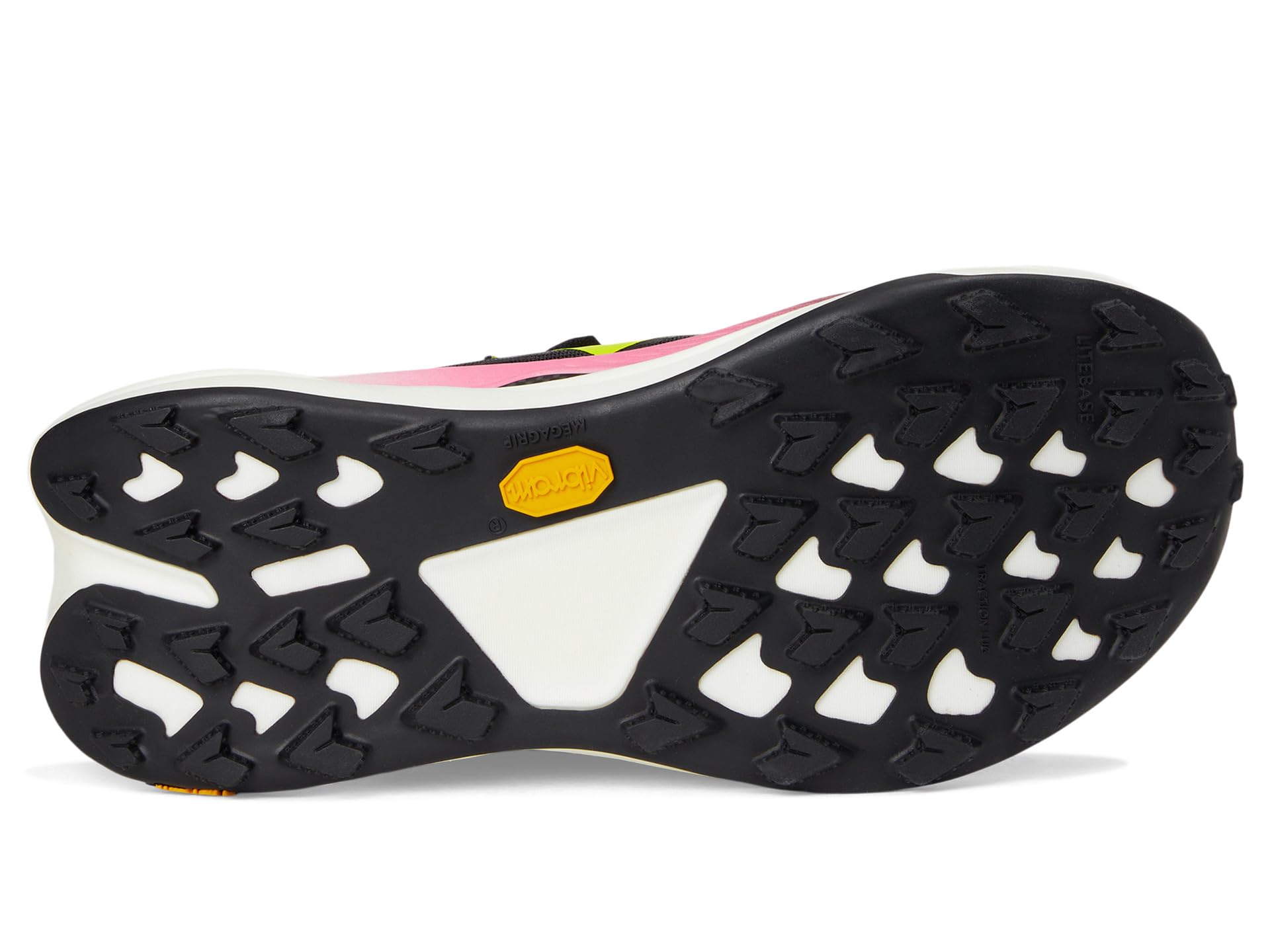 Кроссовки Hoka Tecton X 3, цвет Neon Hoka Citrus/Black — фото 3