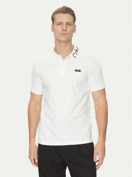 

Рубашка поло стандартный крой K10K114474 Calvin Klein, белый
