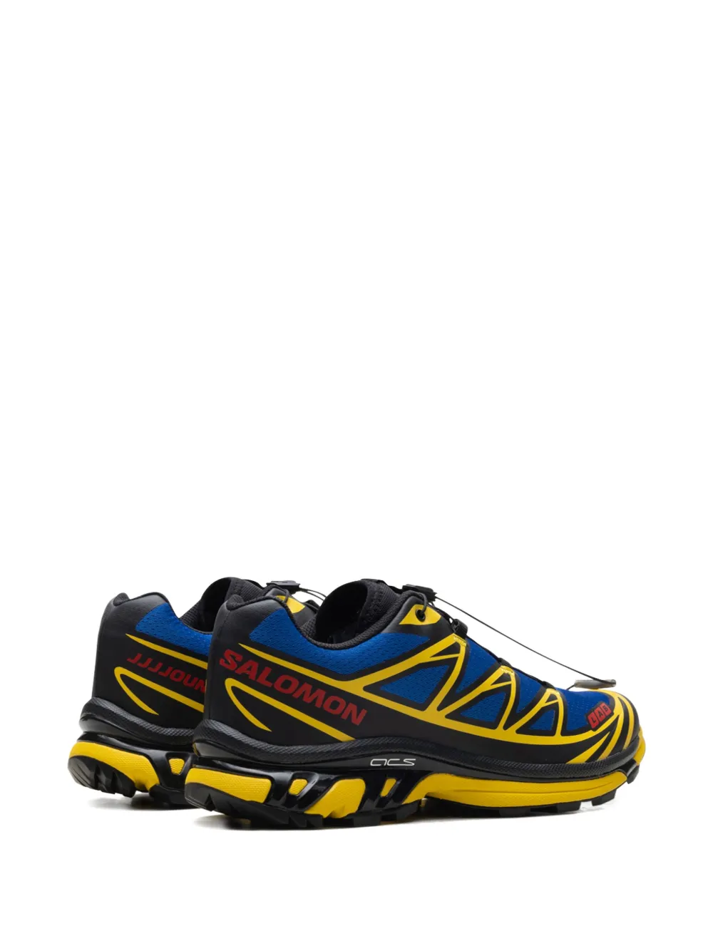 Кроссовки XT-6 "JJJJound - Nautical Blue/Lemon/Black" Salomon, синий — фото 3