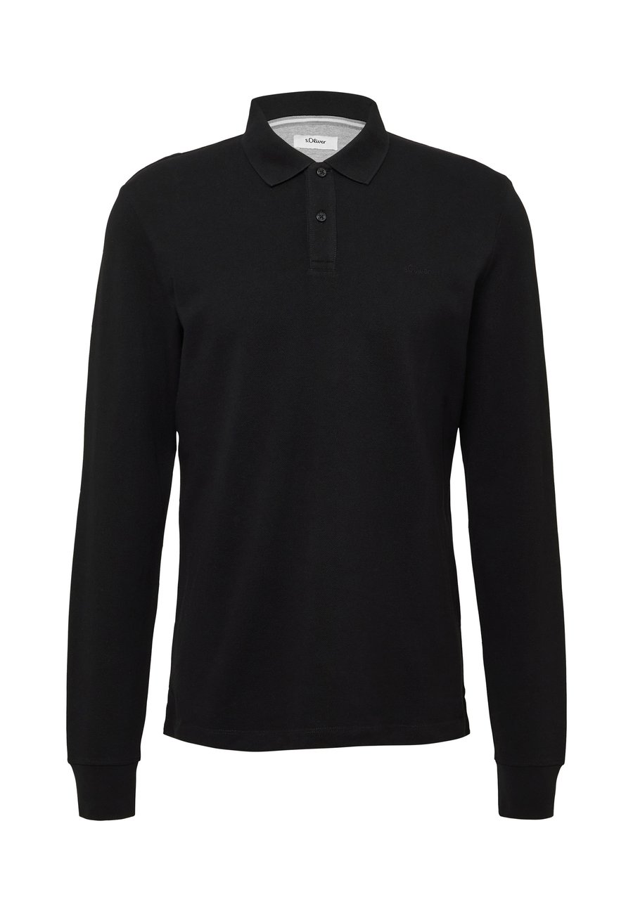 

Поло s.Oliver Polo shirt, Schwarz/Black, Черный, Поло s.Oliver Polo shirt, Schwarz/Black