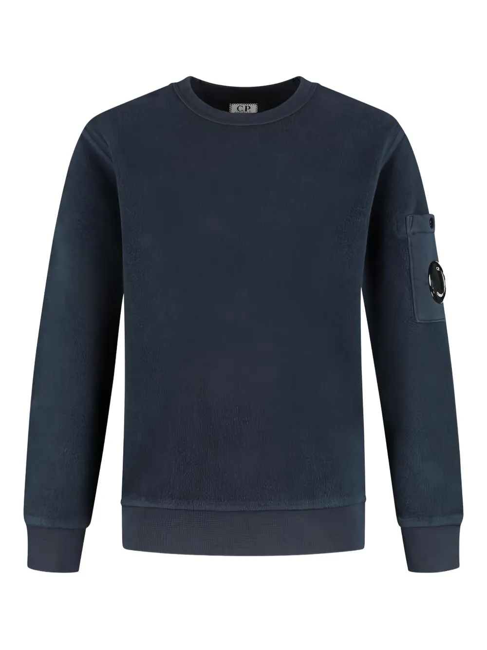 

Свитшот с карманом для очков C.P. Company Kids, синий