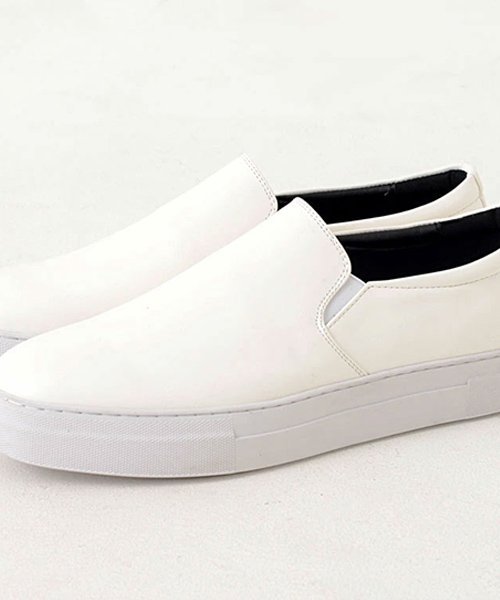 Туфли-слипоны CavariA на платформе из искусственной кожи, WHT (white)