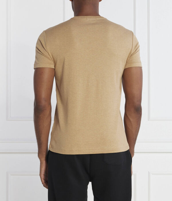 Футболки Custom slim fit Polo Ralph Lauren, коричневый — фото 4